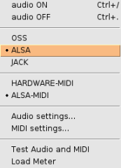 RPi Pd-L2Ork ALSA Menu